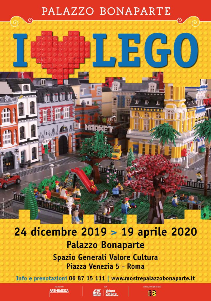 I Love Lego Roma Palazzo Bonaparte