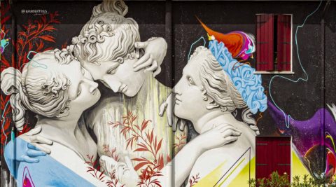 opera di Kraser. Foto The Wallà