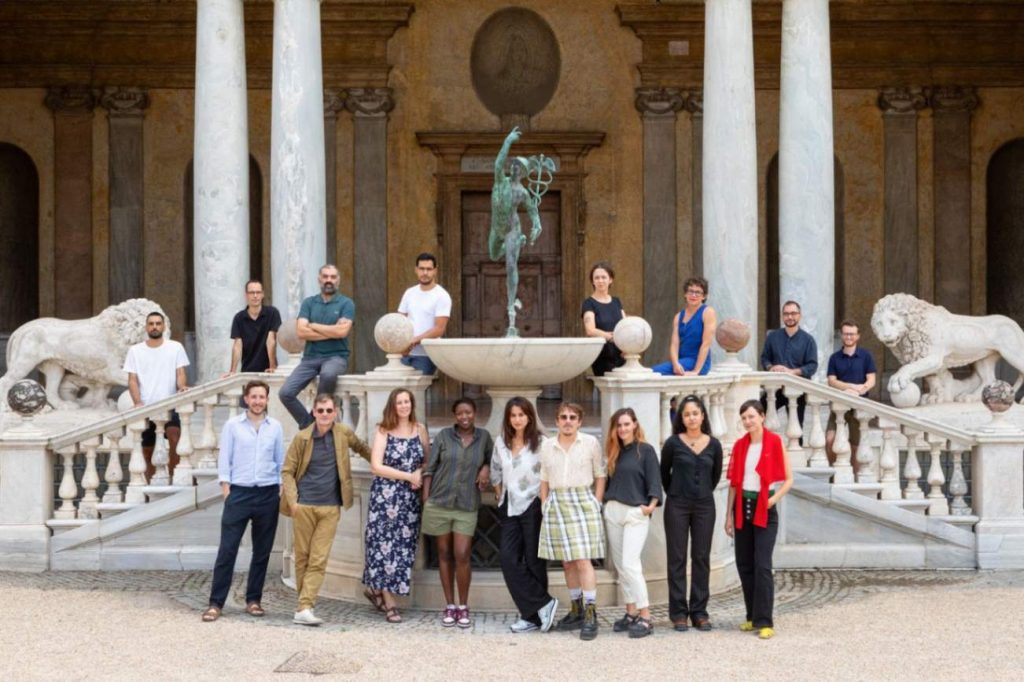 foto di gruppo dei borsisti
