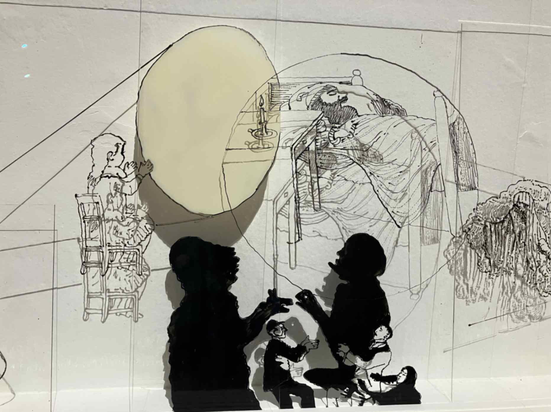 un'opera da Cambiare la prosa del mondo - Mostra dei borsisti di Villa Medici 2025