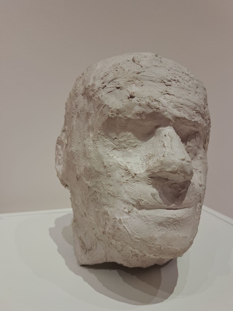 George Segal, Ritratto di Michael Sonnabend (1963). Gesso e tecnica mista. Foto di Giuseppe Fraccalvieri