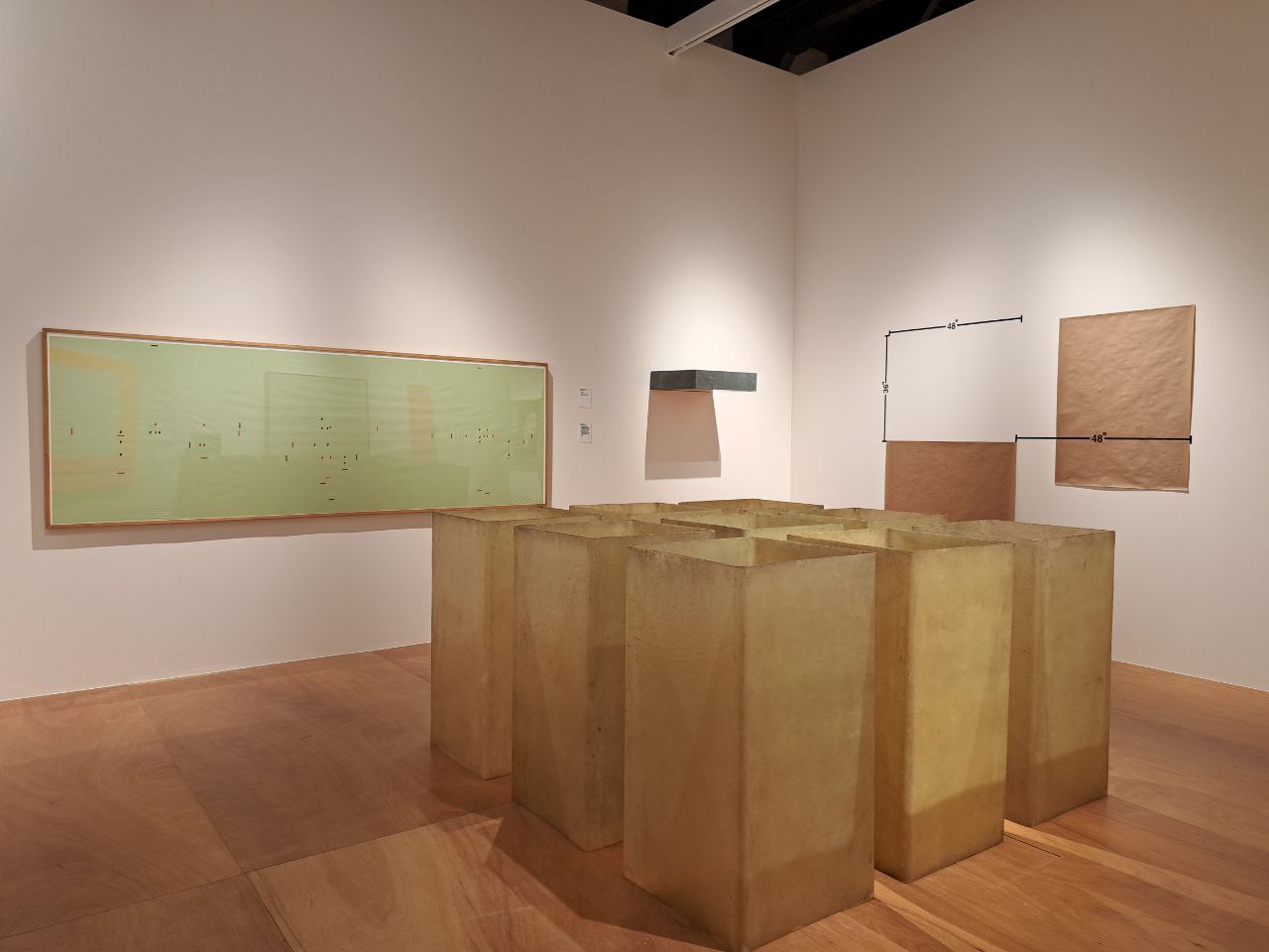 allestimenti della Sonnabend Collection Mantova