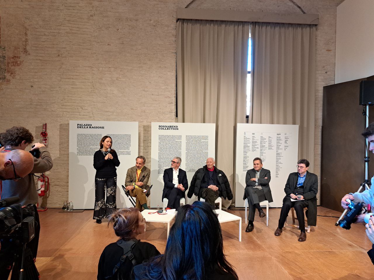 Serena Morganti, Phokion Potamianos Homem, Mattia Palazzi, Antonio Homem, Luca De Michelis, Mario Codognato