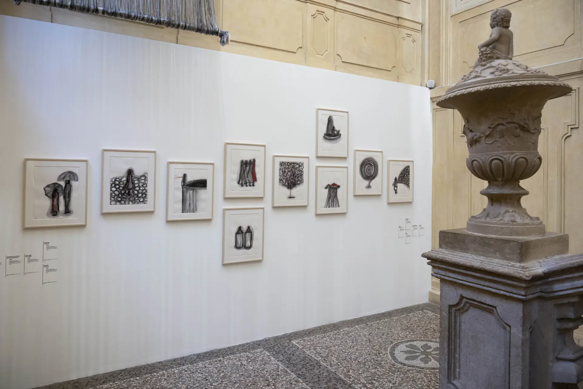 Chiharu Shiota: The Soul Trembles, MAO Museo d’Arte Orientale, Torino, 2025 - Crediti per la foto: Giorgio Perottino - Courtesy: MAO Museo d’Arte Orientale