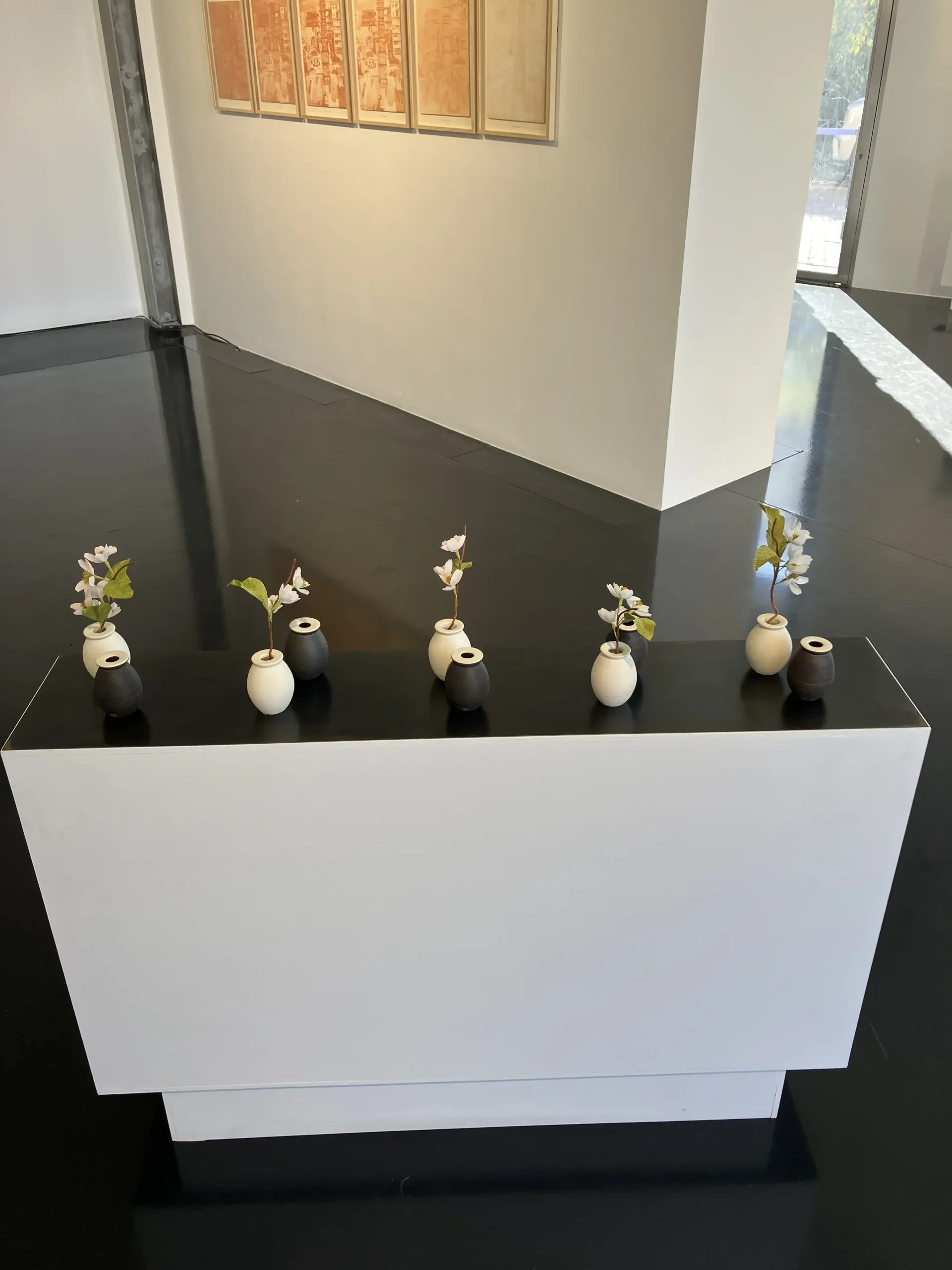 allestimenti da Bigaignon x rhinoceros gallery “Atto 2/3: Col Tempo”