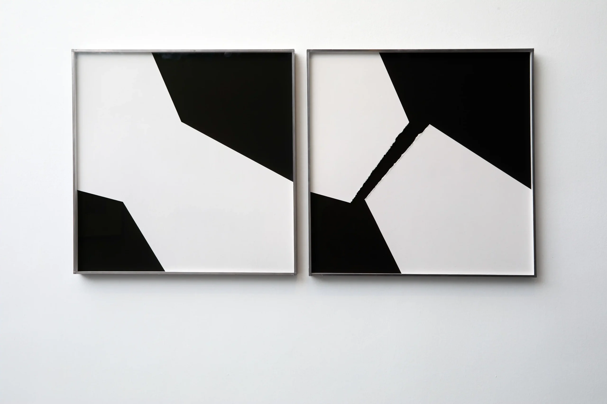 allestimenti della mostra Bigaignon x rhinoceros gallery “Atto 3/3: Nello Spazio”