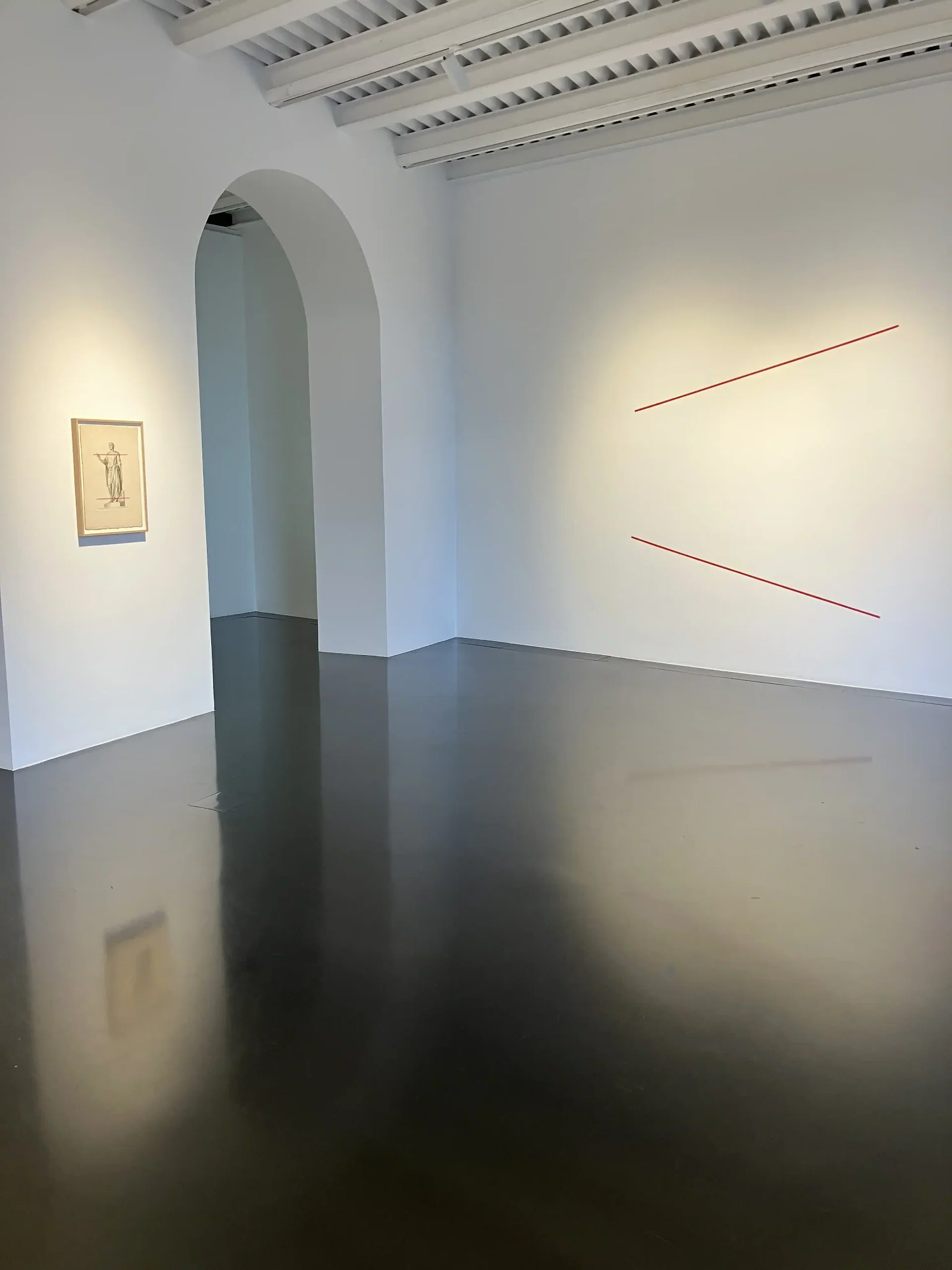 opere in galleria. Foto di Alessandro Turillo