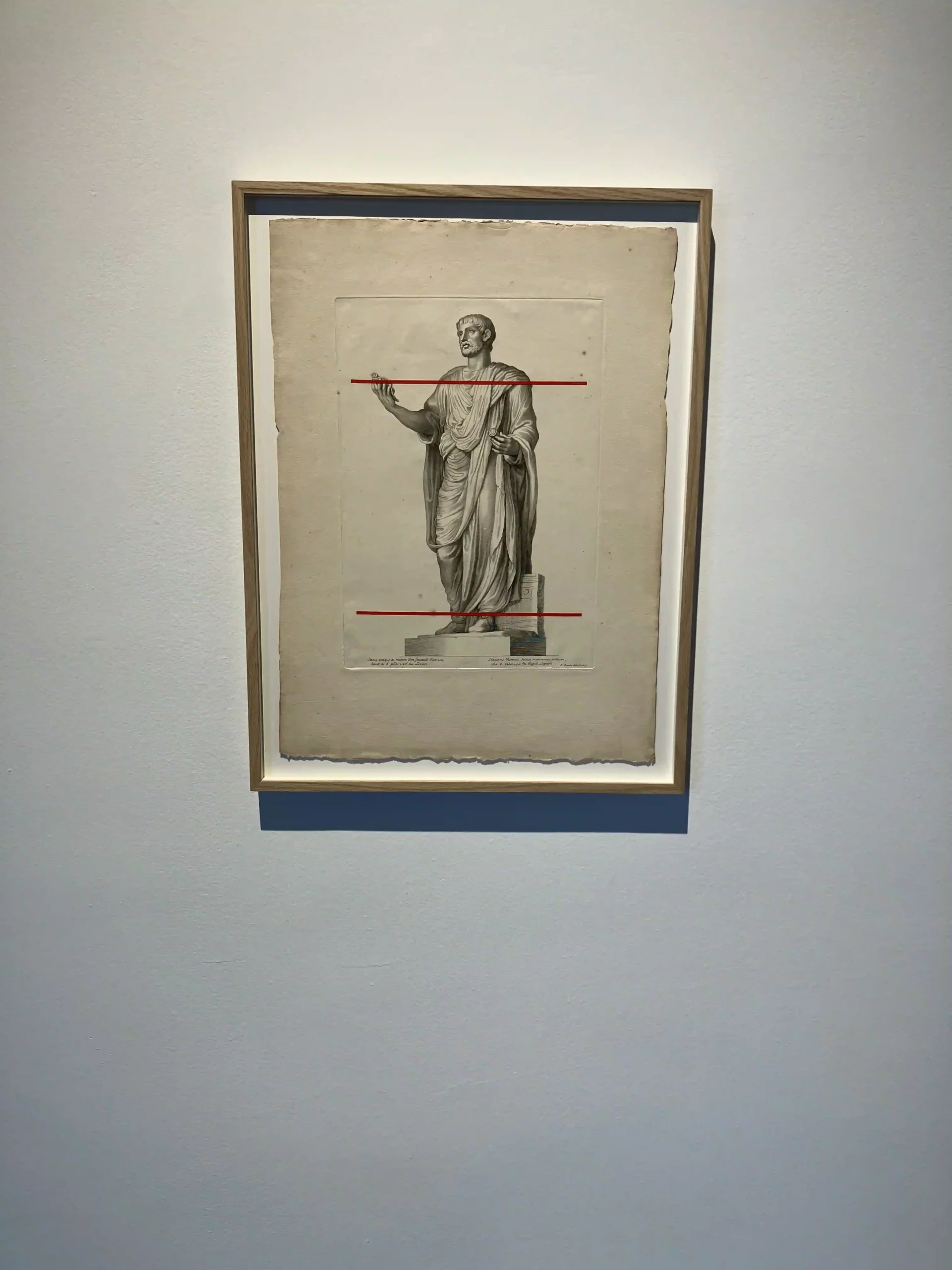 Sénateur romain, opera di Bernard Joubert. Foto di Alessandro Turillo