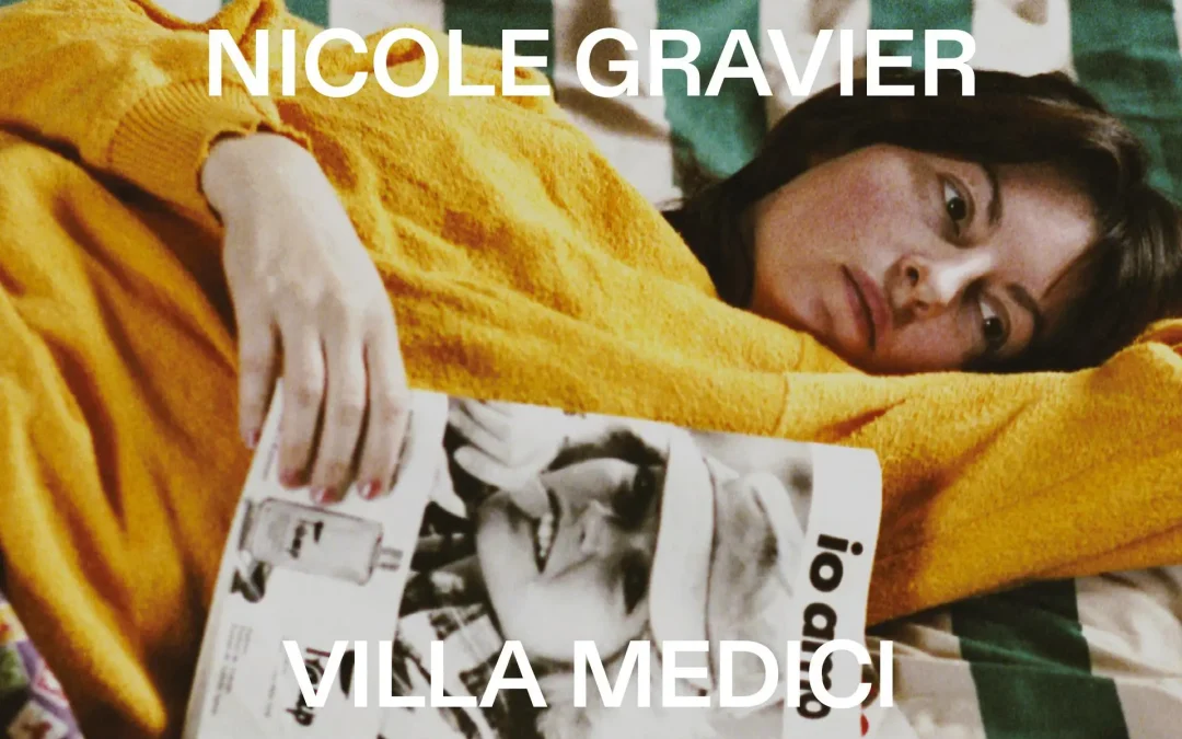 la locandina della mostra Nicole Gravier. Fotoromanzo