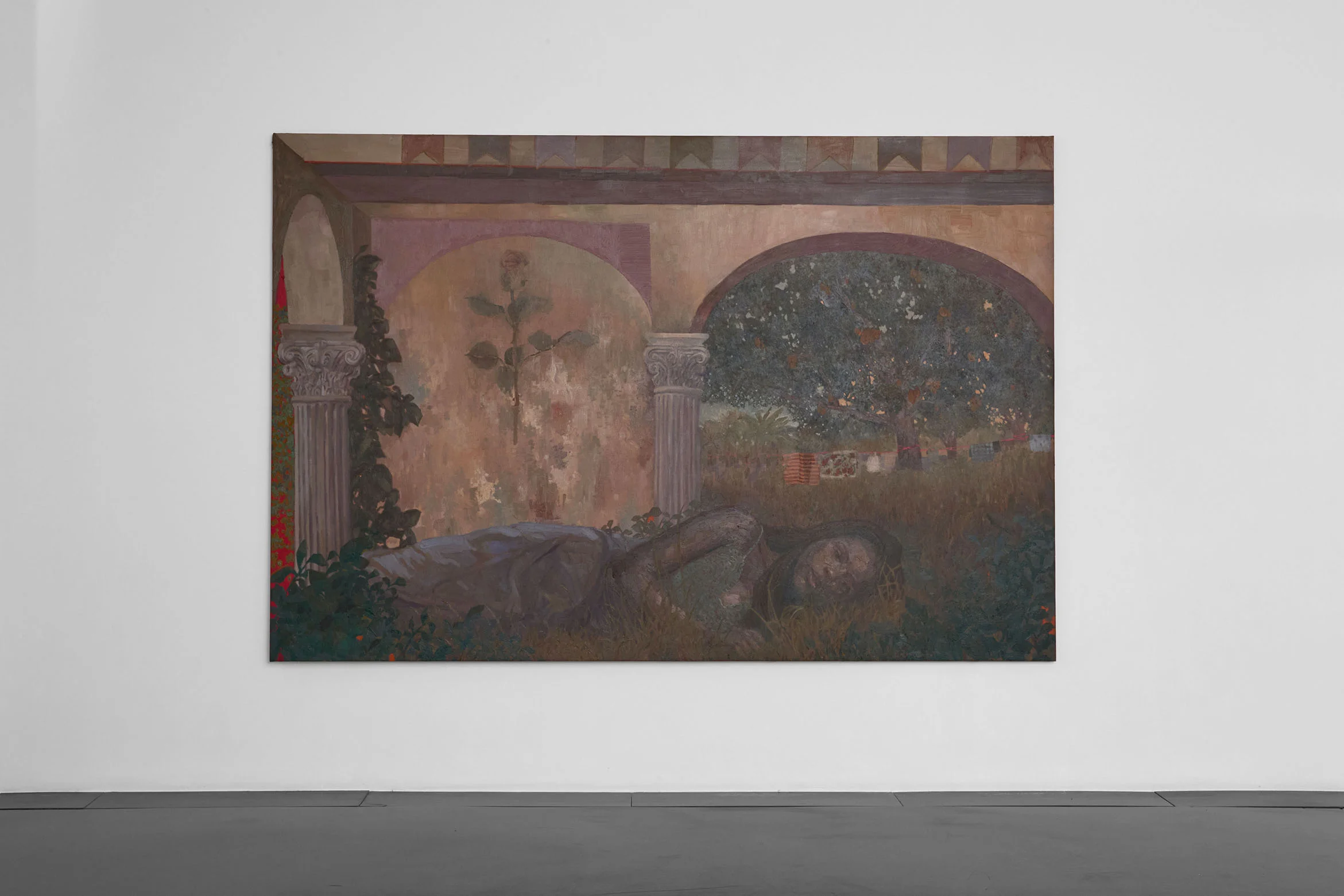 allestimenti della mostra A Gentil Carioca x rhinoceros gallery, prima personale di Miguel Afa