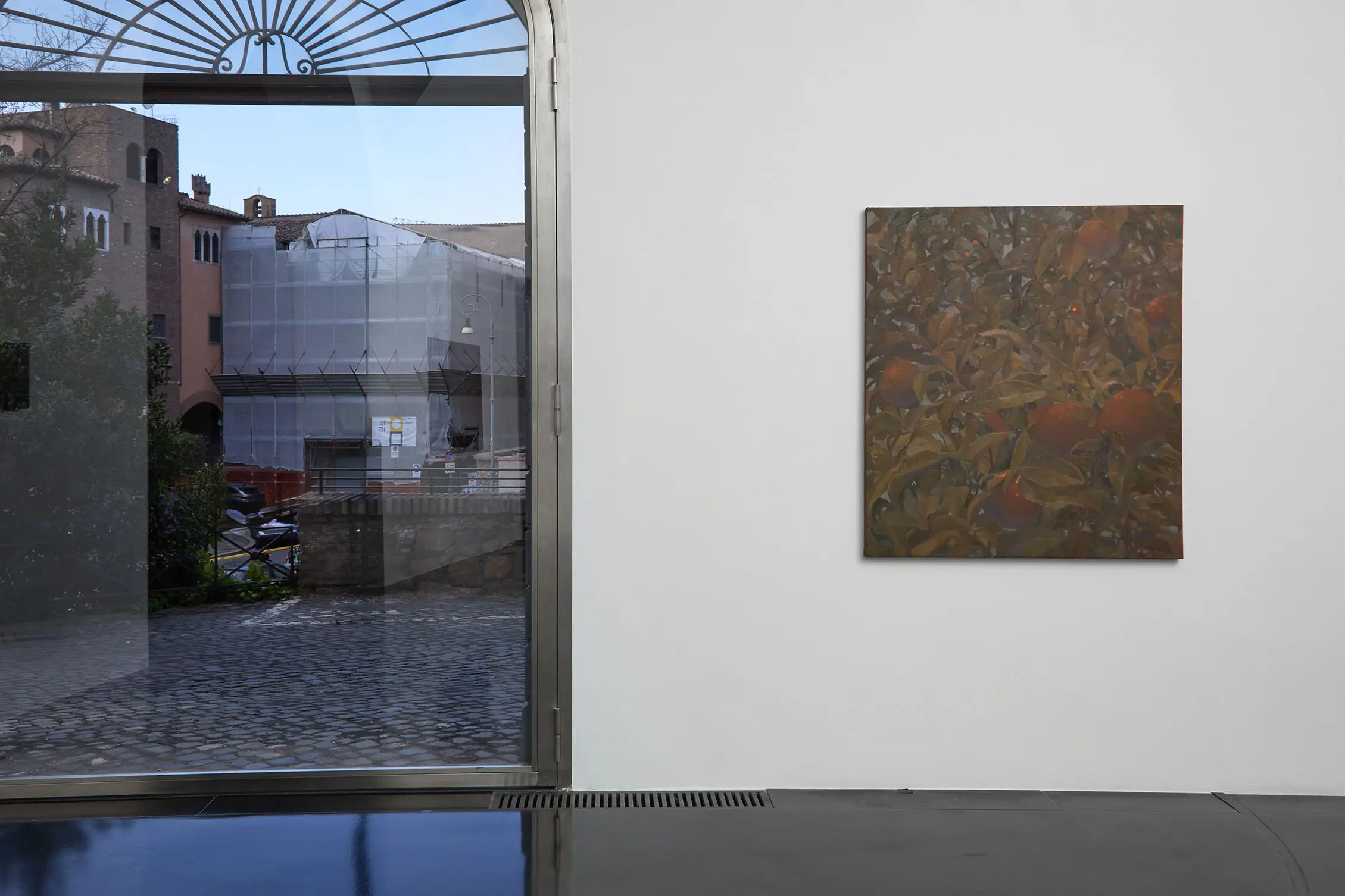 allestimenti della mostra A Gentil Carioca x rhinoceros gallery, prima personale di Miguel Afa