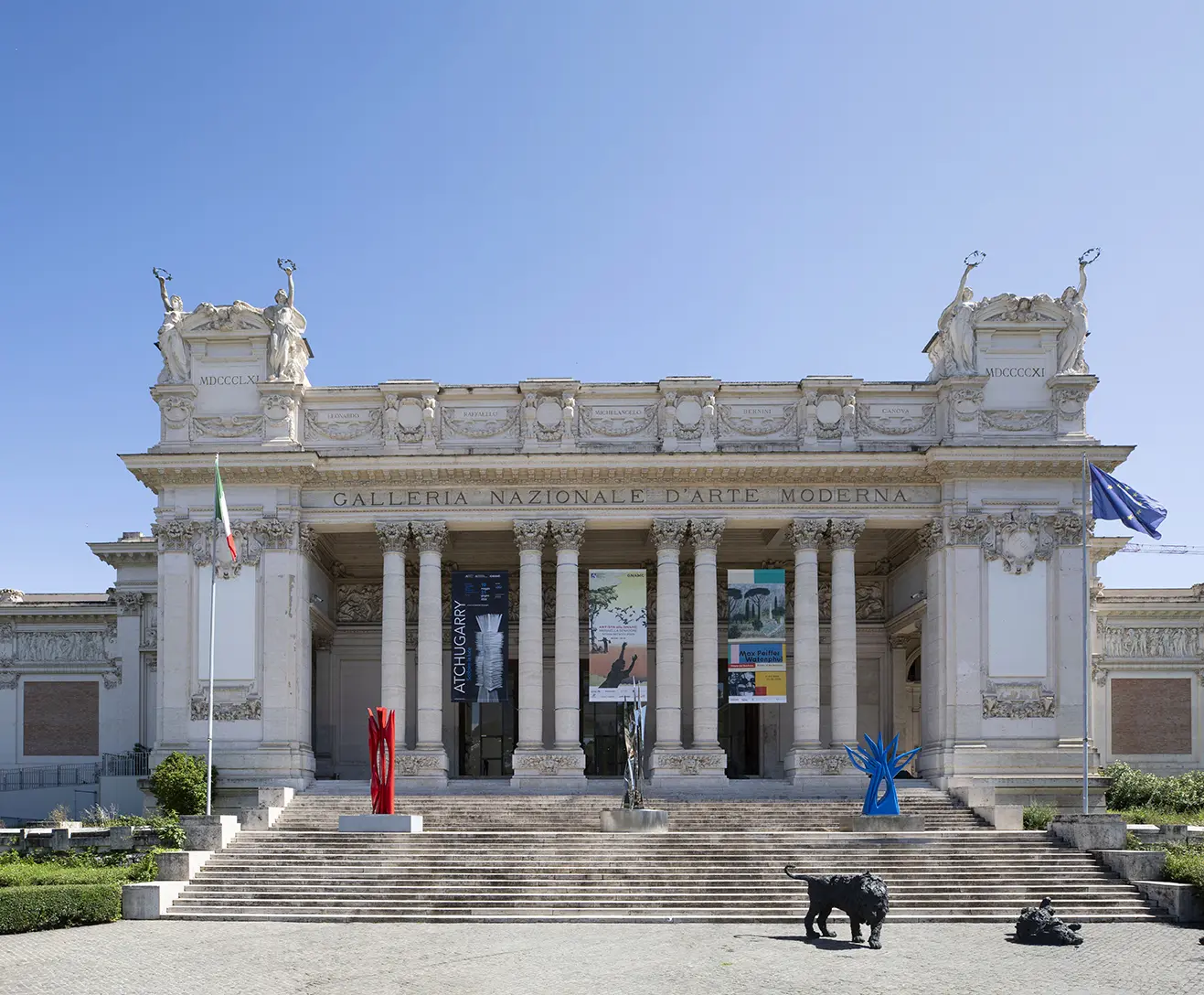 mostra, esterno GNAMC