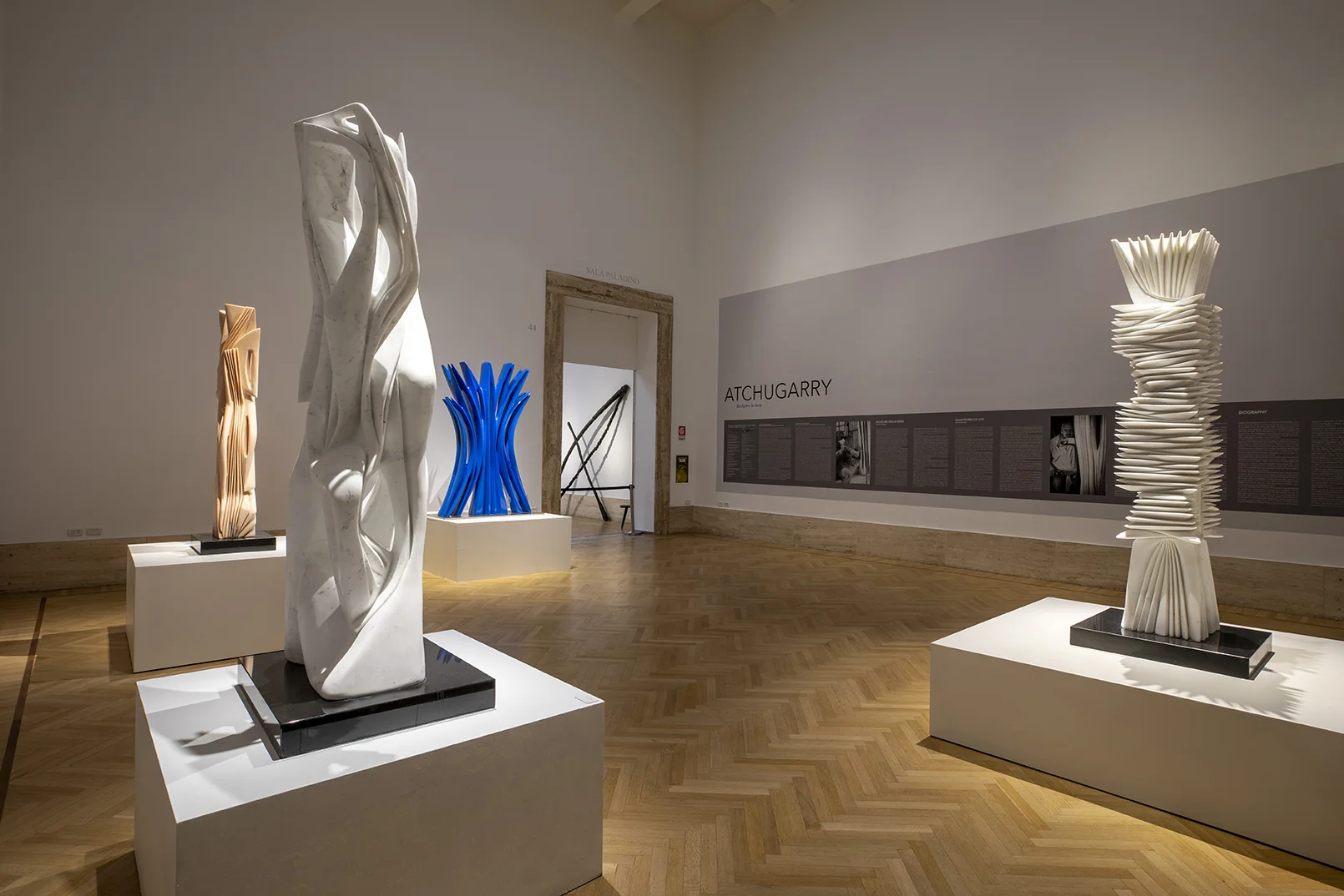 allestimenti della mostra