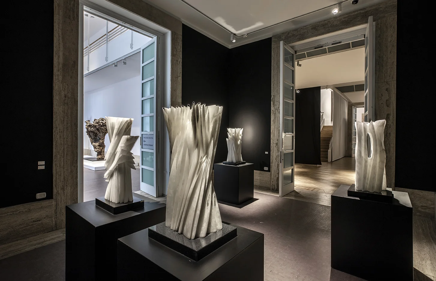 allestimenti della mostra